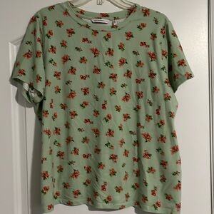 Isaac Mizrahi Live! Short sleeve tee shirt. Size Large.